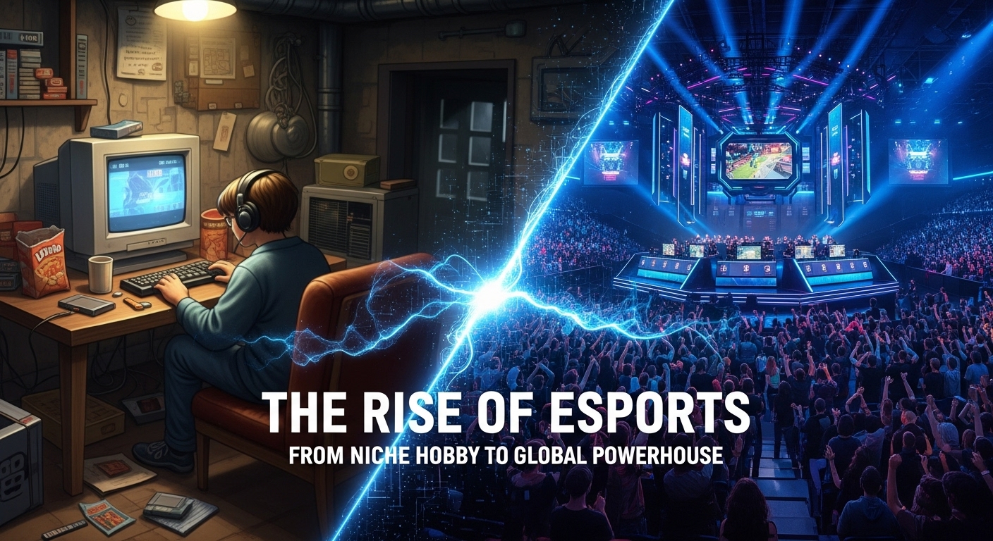The Rise of Esports: From Niche Hobby to Global Powerhouse